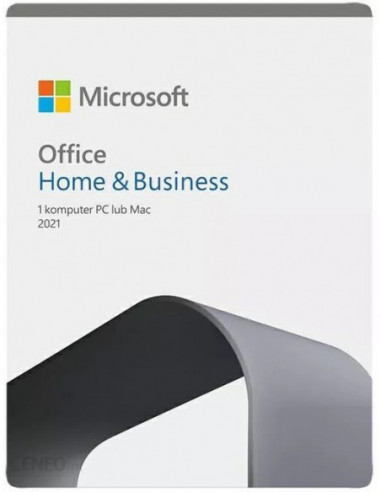 ПО Microsoft Microsoft Office Home and Business 2021 English Media-less