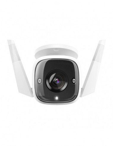 Camere video IP Outdoor IP Security Camera TP-LINK Tapo TC65- White- (2304 x 1296) Ultra-High Definition- Wired or Wi-Fi- IP66