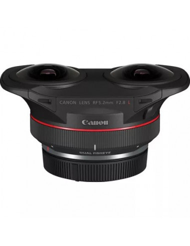 Optica Canon Prime Lens Canon RF 5.2mm f2.8 L DUAL FISHEYE (5554C005)