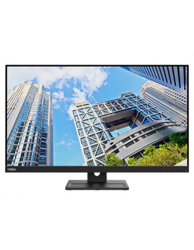 Мониторы LCD 27-35 Full-HD & UWHD 28.0 LENOVO IPS LED ThinkVision E28u-20 4K Black Borderless (4ms- 1000:1- 300cd- 3840x2160- 17