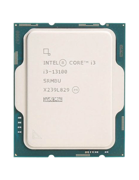 Процессор Intel Core i3-13100, Intel UHD Graphics 730, Tray