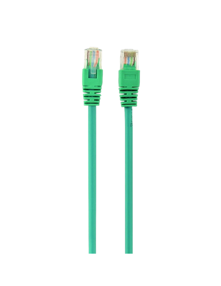 Patch cord Cablexpert PP12-1M/G, CAT5e UTP, 1m, Verde