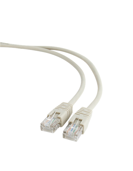 Patch cord Cablexpert PP12-1M, CAT5e UTP, 1m, Gri