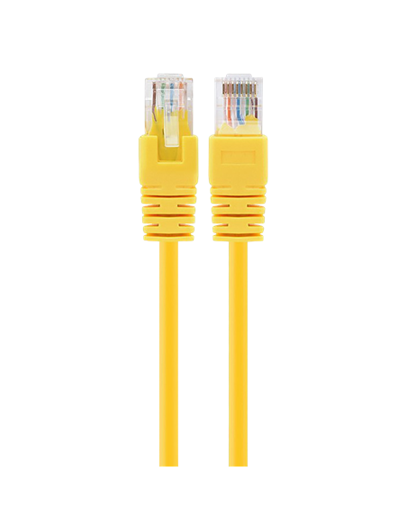 Patch cord Cablexpert PP12-2M/Y, CAT5e UTP, 2m, Galben