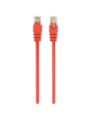 Patch cord Cablexpert PP12-5M/R, CAT5e UTP, 5m, Roșu