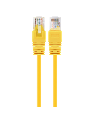 Patch cord Cablexpert PP12-5M/Y, CAT5e UTP, 5m, Galben