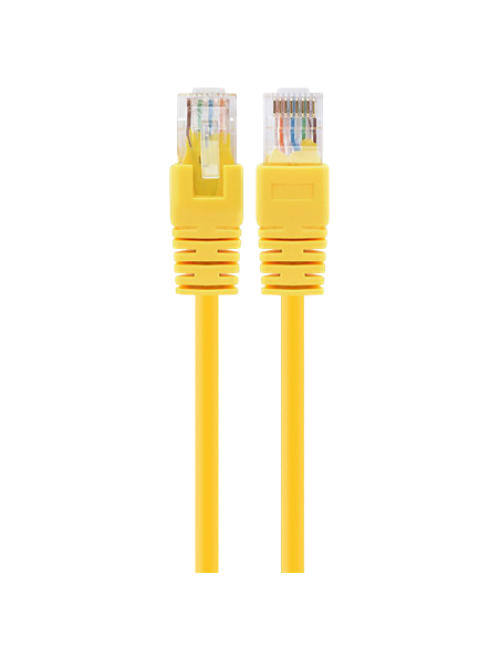 Patch cord Cablexpert PP12-5M/Y, CAT5e UTP, 5m, Galben