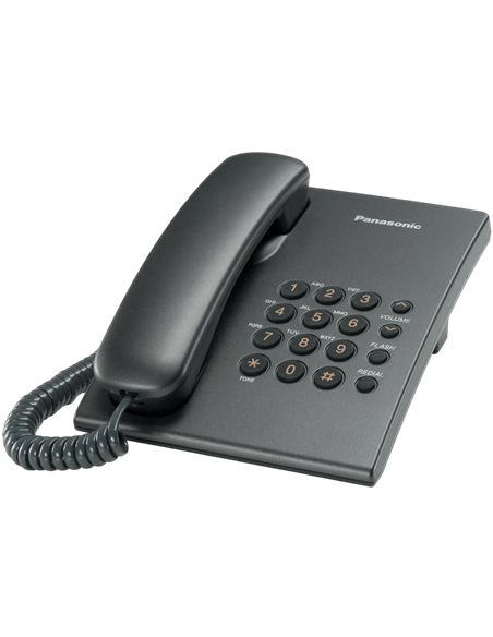 Telefon cu fir Panasonic KX-TS2350, Gri