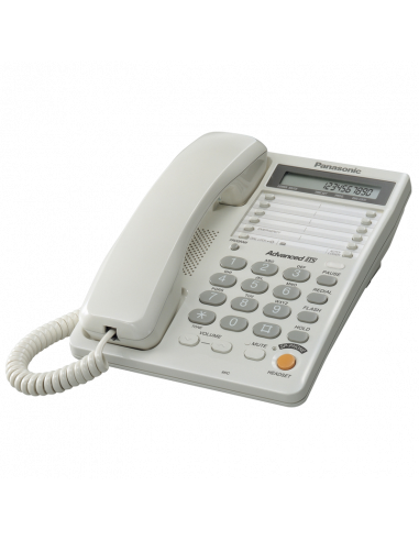 Telefon cu fir Panasonic KX-TS2365UAW, Alb