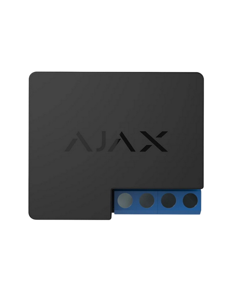 Умное силовое реле Ajax WallSwitch, Чёрный