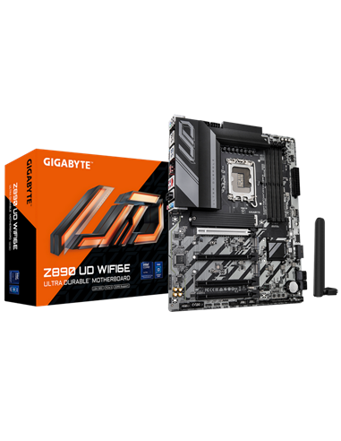 Placă de bază Gigabyte Z890 UD WIFI6E, LGA1851, Intel Z890, ATX