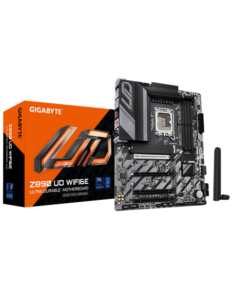 Placă de bază Gigabyte Z890 UD WIFI6E, LGA1851, Intel Z890, ATX