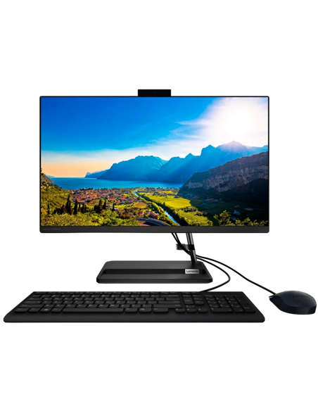 Моноблок Lenovo IdeaCentre AIO 3 24ALC6, 23,8", AMD Ryzen 7 7730U, 16Гб/512Гб, Без ОС, Чёрный