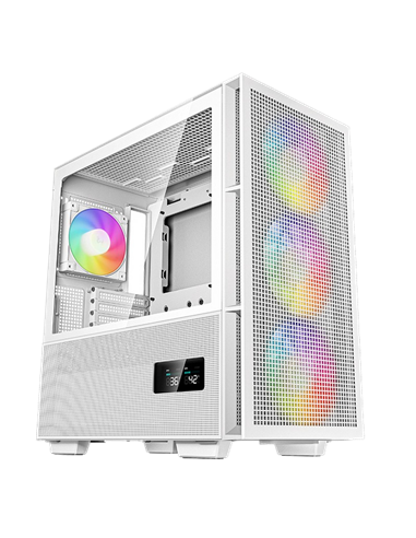 Компьютерный корпус Deepcool CH560 Digital WH, Midi-Tower, Без блока питания, Белый