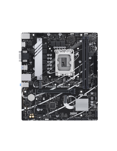 Материнская плата ASUS PRIME B760M-K, LGA1700, Intel B760, Micro-ATX