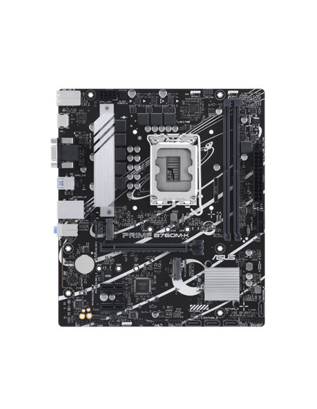 Материнская плата ASUS PRIME B760M-K, LGA1700, Intel B760, Micro-ATX