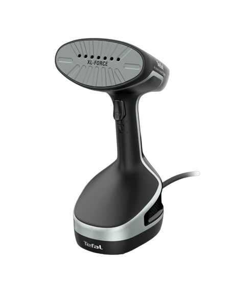 Aparat de călcat vertical cu aburi Tefal DT8250E1, Negru