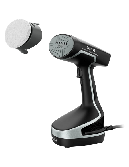 Aparat de călcat vertical cu aburi Tefal DT8250E1, Negru