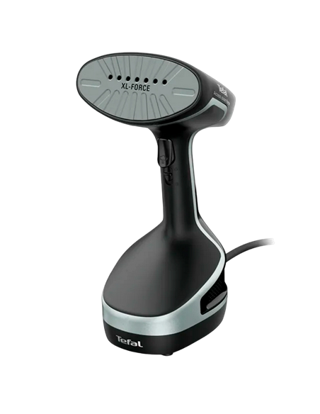 Aparat de călcat vertical cu aburi Tefal DT8250E1, Negru