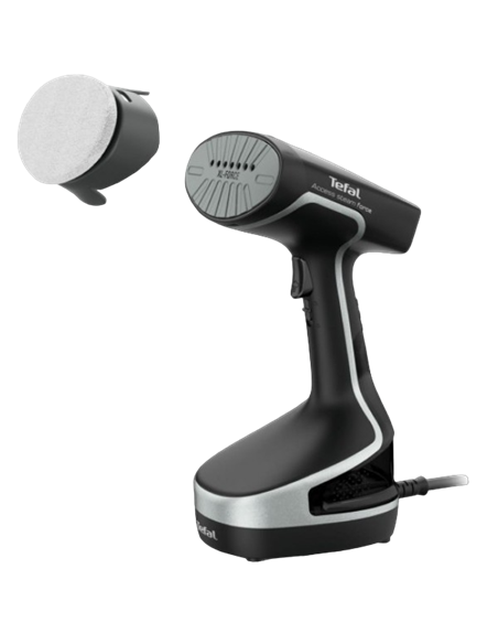 Aparat de călcat vertical cu aburi Tefal DT8250E1, Negru