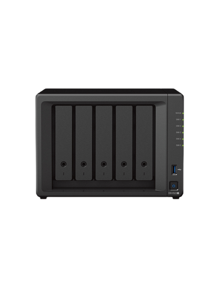 Сетевое хранилище SYNOLOGY DS1522+, Чёрный