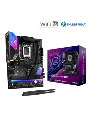 Placă de bază ASRock Z890 LIGHTNING WIFI, LGA1851, Intel Z890, ATX