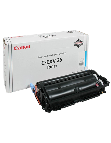 Тонер-картридж Canon C-EXV26, 1,09кг, Голубой