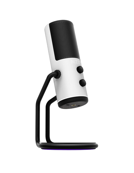 Microfon Gaming NZXT Capsule Mini, USB, Alb