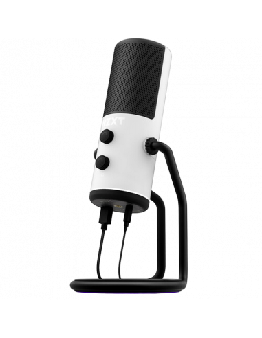 Microfon Gaming NZXT Capsule Mini, USB, Alb