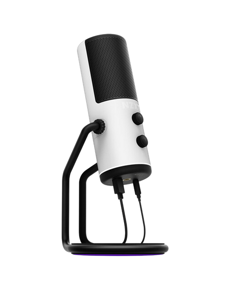 Microfon Gaming NZXT Capsule Mini, USB, Alb