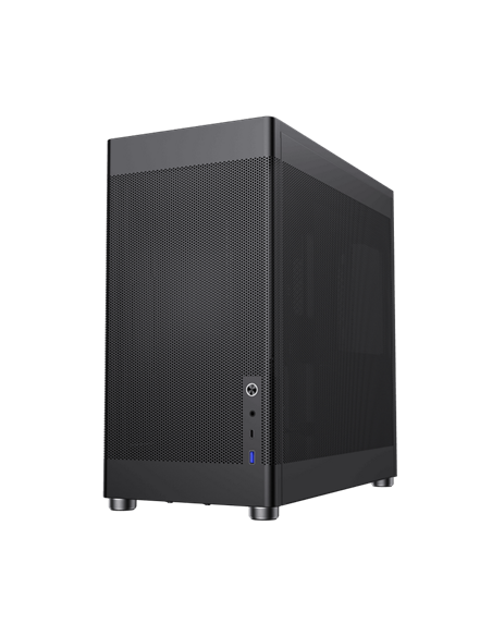 Carcasă PC Gamemax MeshBox Pro BK, Midi-Tower, Fără PSU, Negru