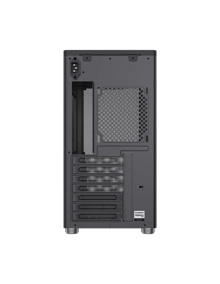 Carcasă PC Gamemax MeshBox Pro BK, Midi-Tower, Fără PSU, Negru