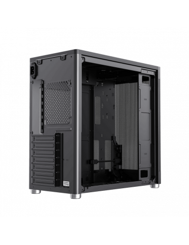 Carcasă PC Gamemax MeshBox Pro BK, Midi-Tower, Fără PSU, Negru