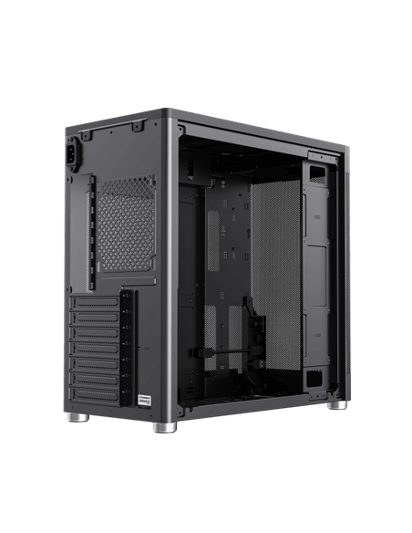 Carcasă PC Gamemax MeshBox Pro BK, Midi-Tower, Fără PSU, Negru