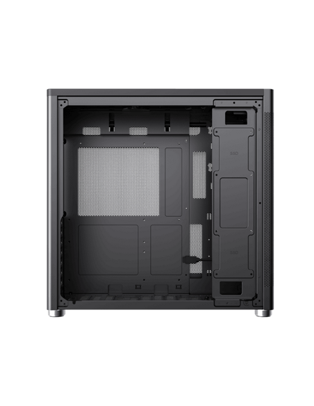 Компьютерный корпус Gamemax MeshBox Pro BK, Midi-Tower, Без блока питания, Чёрный