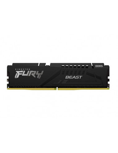 Оперативная память Kingston FURY Beast, DDR5 SDRAM, 4800 МГц, 16Гб, KF556C40BB-16