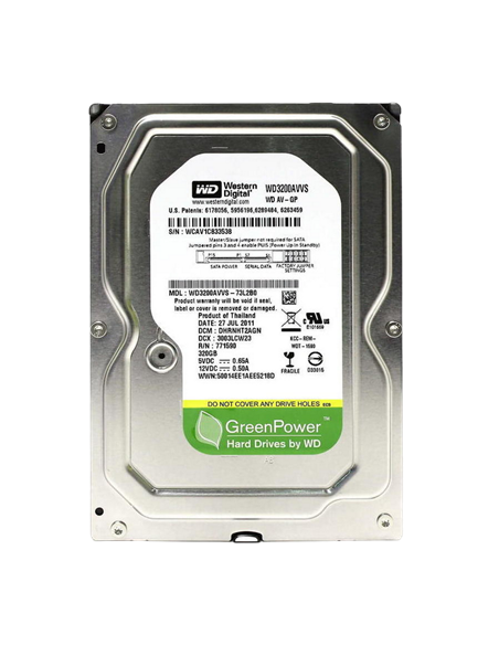 Unitate HDD Western Digital WD AV-GP, 3.5", 320 GB WD3200AVVS