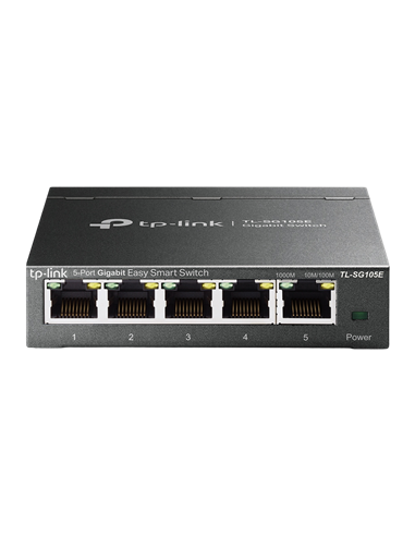 Сетевой коммутатор TP-LINK TL-SG105E, 5x 10/100/1000 Мбит/с