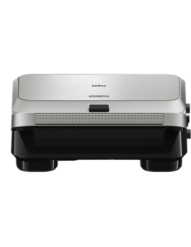 Aparat pentru sandwich multifunctional Braun SM5005 SILVBK, Negru | Argintiu