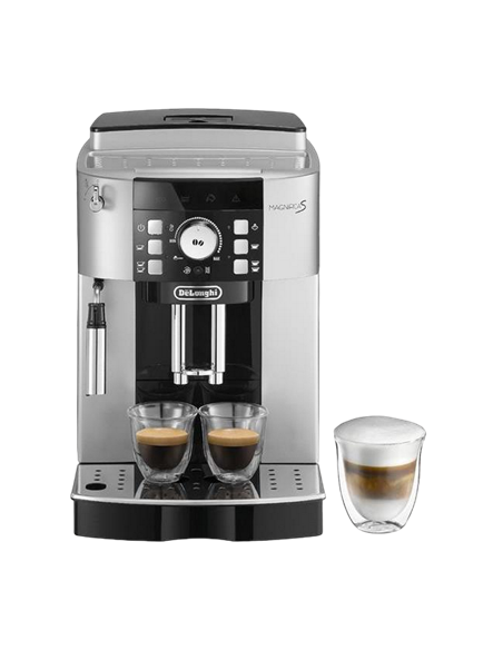 Aparat de cafea DeLonghi ECAM21.117SB, Argintiu | Negru