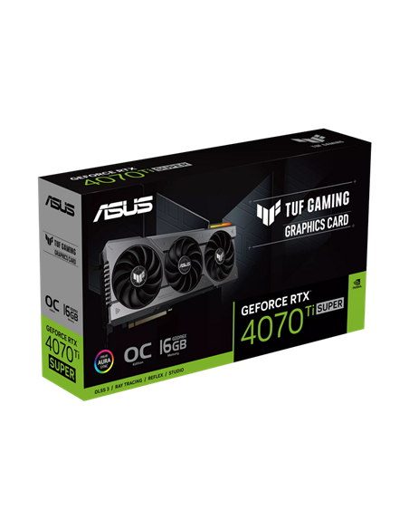 Видеокарта ASUS TUF-RTX4070TIS-O16G-GAMING, 16GB GDDR6X 256бит