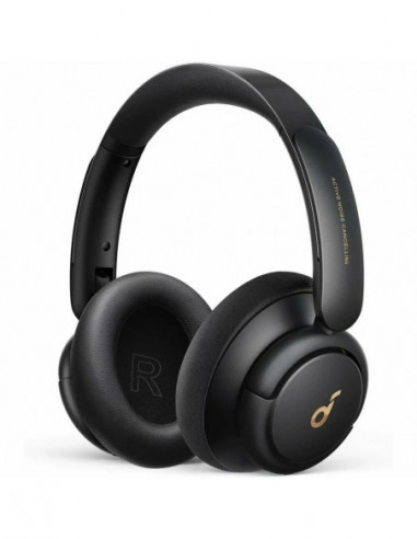 Căști Trust Wireless Over-Ear Anker Soundcore Life Tune- Hybrid Active Noise Cancelling- Deep Bass- up to 60 hours playtime- Blu