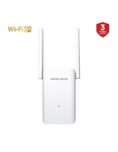 Routere fără fir MERCUSYS ME70X AX1800 Wi-Fi 6 Wall Plugged Range Extender- 1201Mbps on 5GHz + 574Mbps on 2.4GHz- 802.11acngb-