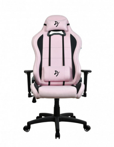 Scaune și mese pentru jocuri Arozzi GamingOffice Chair AROZZI Torretta Supersoft Pink- Velvety texture fluid-repellant fabric- m