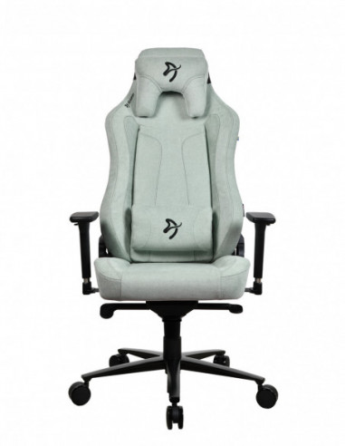 Scaune și mese pentru jocuri Arozzi GamingOffice Chair AROZZI Vernazza Soft Fabric- Pearl Green- max weight up to 135-145kg hei
