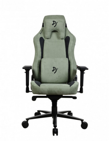 Scaune și mese pentru jocuri Arozzi GamingOffice Chair AROZZI Vernazza SuperSoft Fabric- Forest- Velvety texture fluid-repellant