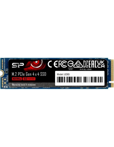 M.2 PCIe NVMe SSD M.2 NVMe SSD 500GB Silicon Power UD85- Interface:PCIe4.0 x4 NVMe1.4- M2 Type 2280 form factor- Sequential Rea