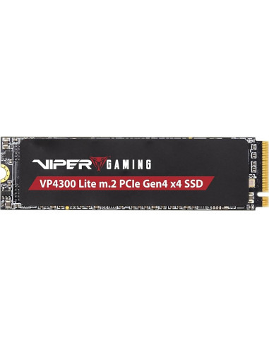 M.2 PCIe NVMe SSD M.2 NVMe SSD 2.0TB VIPER (by Patriot) VP4300 Lite- ultra-thin heatspreader- Interface: PCIe4.0 x4 NVMe 2.0- M