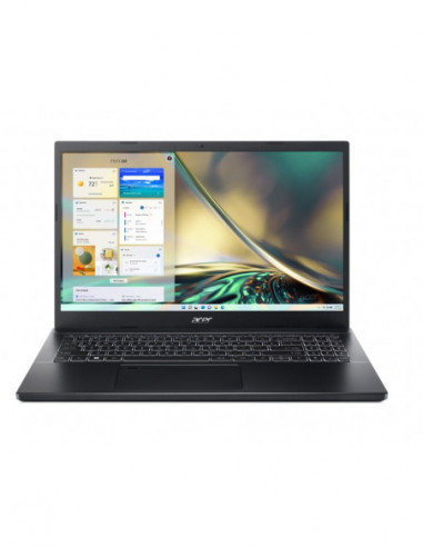 Laptopuri pentru jocuri ACER Aspire A715-76G Charcoal Black (NH.QMYEU.001) 15.6 FHD IPS (Intel Core i5-12450H 8xCore 3.3-4.4GHz-