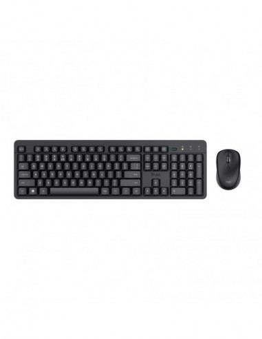 Клавиатуры Trust Trust ODY II Wireless Silent Keyboard and Mouse Set- Silent keys and mouse buttons- 800-1600 DPI- Spill-resista